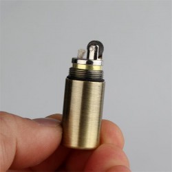 Mini-compacte olie-aansteker met gesp - sleutelhangerSleutelhangers