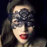 Black lace eye mask - party & carnival & masquerades 2 piecesMasks