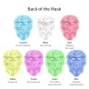 7 colors LED electric face and neck mask - acne treatment - light therapyHuid