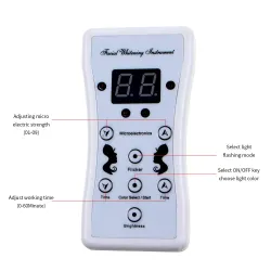 7 colors LED electric face and neck mask - acne treatment - light therapyHuid