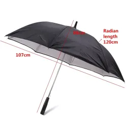 Long rain umbrella - with flashing LED starsOutdoor & Kamperen