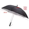 Long rain umbrella - with flashing LED starsOutdoor & Kamperen
