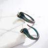 India Boho Ethnic Cobra Dangle Drop Earrings For Women Female New Trendy Party Earrings Hanging JeweOorbellen