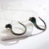 Boucles d'oreilles vintage avec cobra