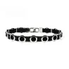 Elegant elastic belt with metal circlesBelts