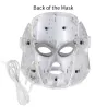 7 colors LED electric face and neck mask - acne treatment - light therapyHuid