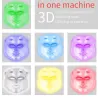 7 colors LED electric face and neck mask - acne treatment - light therapyHuid