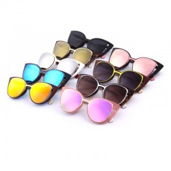 MERRYS Fashion Cat Eye Sunglasses Women Brand Designer Retro Pierced Female Sun Glasses oculos de soZonnebril