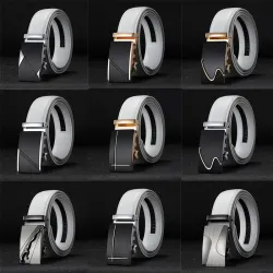 CETIRI 25 style Luxury Genuine Leather Mens Belt Automatic Buckle Jeans Cowhide Strap Brand Belt WaRiemen