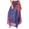 women hippie bohemian skirt - lady girls dancing party soft flowers elastic waist floral daily short skirtJurken