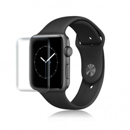 2 Stuks - 3D-schermbeschermer - krasbestendig - zachte hydrogelfilm - voor Apple Watch 38 mm - 42 mmAccessoires
