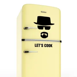 Let's Cook - Breaking Bad - vinyl muurstickerMuurstickers