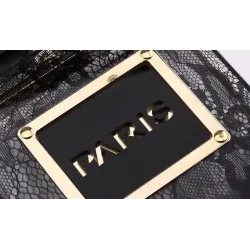 new transparent acrylic elegant perfume bottle bag - vertical style square bag - party gown dinner bag femaleTassen