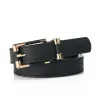 New Women Belts Fashion Crocodile Punk Thin Waist Belt Female Second Leather Straps High Quality JeaRiemen