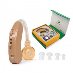 BTE Hearing Aid Voice Sound Amplifier AXON F-138 Hearing Aids Behind Ear Adjustable Health CareGehoor
