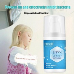100ml Déposable Portable Non Nettoyant à la main sans eau Alcool Antibactérien Sanitizer à la main Dis-moi.