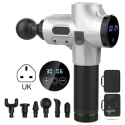LCD Display High frequency Massage Gun muscle body relax relaxation 30 Speed VibrationMassage