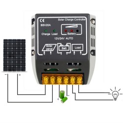 20A 12V/24V Solar Paneel Laadregelaar |Zonnepaneel controllers