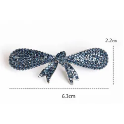 Elegant crystal bowknot - hair clip - hairpinHair clips