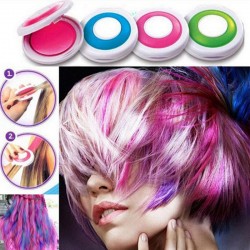 Gekleurd krijtpoeder - tijdelijke haarverf - haarkrijtHaarverf