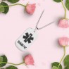 Medical alert - DIABETIC - stainless steel necklaceNecklaces