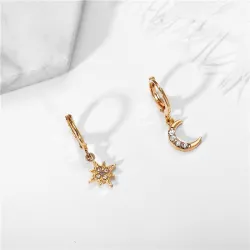 Star And Moon EarringsOorbellen