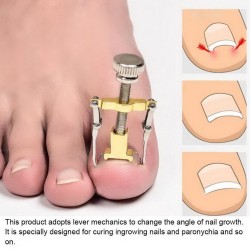 Professional ingrown toenail corrector - lifter - stainless steel