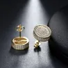 Round Earring - Gold/SilverOorbellen