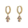 Boucles d'oreilles en forme de flèche