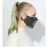 Modieus katoenen gezicht / mondmasker met pailletten - anti-vervuiling - ademend - beschermingMondmaskers
