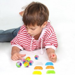 DIY-geassembleerde bal - combinatie van zes bloembladen - educatief speelgoedEducatief