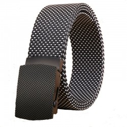 Luxury knitted belt with automatic buckleRiemen