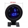 12v/24v car truck LCD 2 in 1 gauge - voltage - waterStyling parts