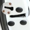 Car door lock screw protection - black - whiteExterior accessories