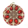 Luxury diamond - small purse - crystal flowerTassen
