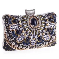Diamond crystal purse - with chain - ladiesTassen