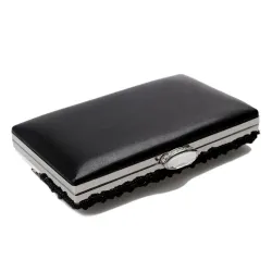Crystal rhinestone purse - rectangle - black - ladiesTassen