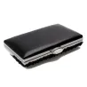 Crystal rhinestone purse - rectangle - black - ladiesTassen