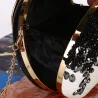 Luxury bag - vintage - diamond - gold chainTassen