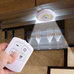 Lumière LED 3W - armoire - sans fil - pour placard dortoir