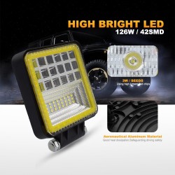 Led Lights - 72W - 126W - Truck - ATV - Light BarLED lichtbalk