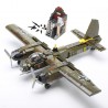 Military Ju-88 bombing plane - building block set - 559pcs - childrenConstructie