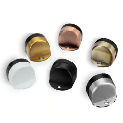 Stopper porte en acier inoxydable - étanche - caoutchouc