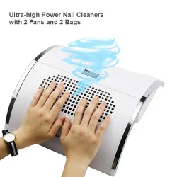 80W - Nail lamp - nail dust collector - manicure - ledApparatuur