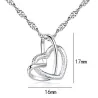 Hartvormige hanger - ketting van roestvrij staal - 23 typesHalskettingen