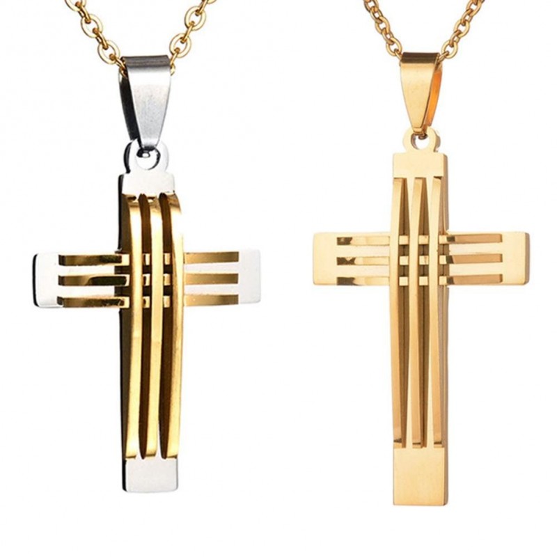 Pendentif vintage - collier - or - demi-or