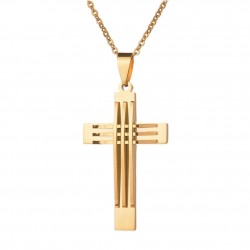 Pendentif vintage - collier - or - demi-or