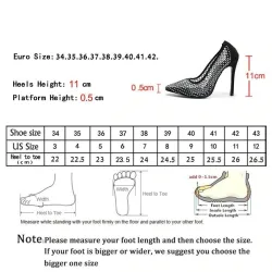 Glitter women pumps - 4 coloursHigh heels