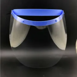 Safety shield mask - adjustable - transparent - visorMondmaskers