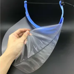 Safety shield mask - adjustable - transparent - visorMondmaskers